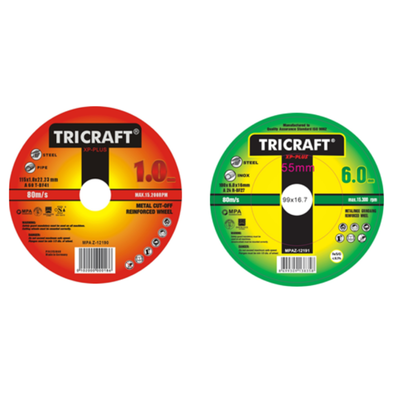 SS CUTTING & GRINDING DISCS TRICRAFT